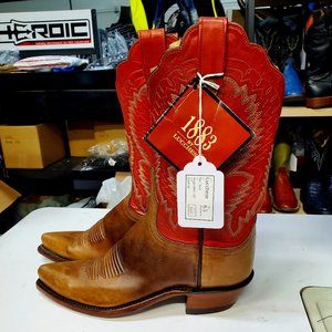 Women's Lucchese 1884 Size 6.5B Western Cowboy Dress Boots